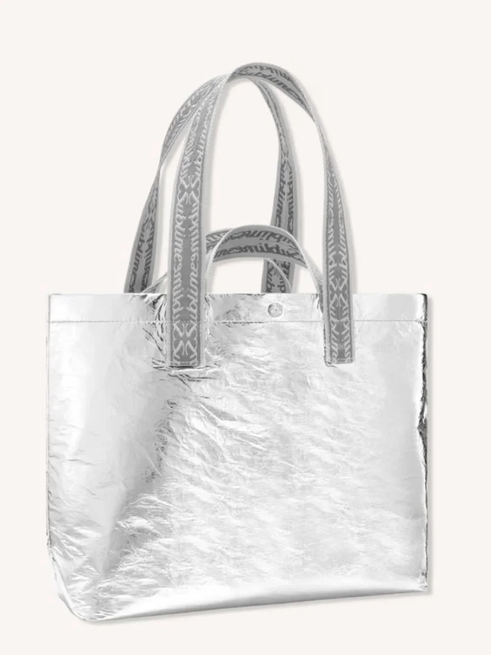 Tory Burch Silver Chrome Finish NWT